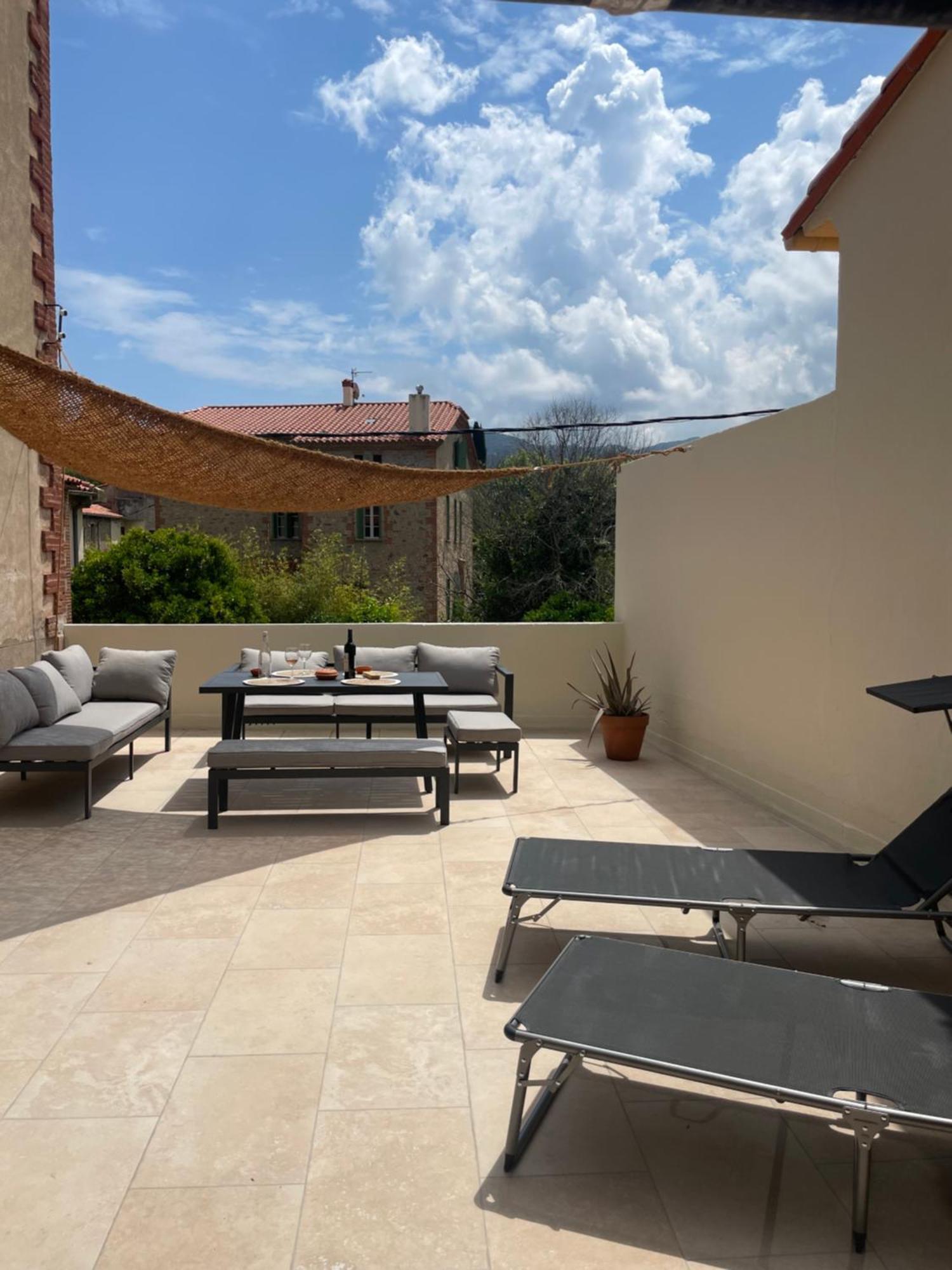 Appartement Neuf, Grande Terrasse Plein Sud Laroque-des-Albères Eksteriør billede